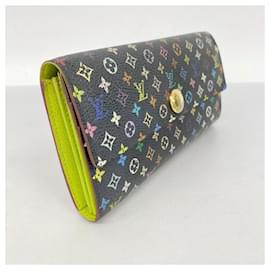 Louis Vuitton-Louis Vuitton Long Wallet Monogram Multicolor-Multiple colors,Other