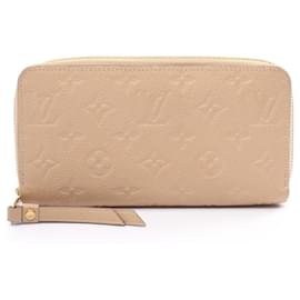 Louis Vuitton-Cartera larga Louis Vuitton Empreinte Dune-Beige