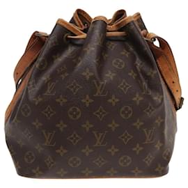 Louis Vuitton-LOUIS VUITTON Bolsa de Hombro Monogram Petit Noe M42226 LV Auth 82523-Monograma