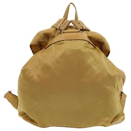 Prada-Mochila PRADA de nylon amarelo Auth 81170-Amarelo