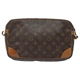 Louis Vuitton-LOUIS VUITTON Monogram Compiegne 28 Clutch Bag M51845 LV Auth yk13555-Monogram