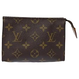 Louis Vuitton-LOUIS VUITTON Monogram Poche Toilette 15 Pouch M47546 LV Auth 82470-Monograma