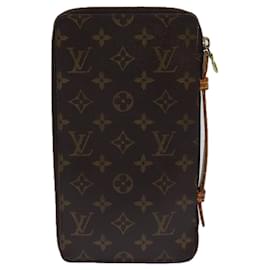 Louis Vuitton-LOUIS VUITTON Monogram Organizer De Voyage Travel Case M60120 LV Auth 82495-Monogram
