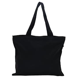 Prada-PRADA Bolsa Tote de Nylon Negra Auth 83316-Negro