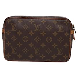 Louis Vuitton-LOUIS VUITTON Bolso de Mano Compiegne 23 M51847 Auth LV yk13487-Monograma