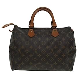 Louis Vuitton-LOUIS VUITTON Bolso de Mano Monogram Speedy 30 M41526 LV Auth 82319-Monograma