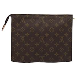 Louis Vuitton-LOUIS VUITTON Monogram Poche Toilette 26 Pouch M47542 LV Auth yk13476-Monograma