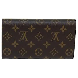 Louis Vuitton-LOUIS VUITTON Monogram Portefeuille Sarah Long Wallet M60531 LV Auth yk13519A-Monogram