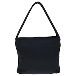 Prada-PRADA Bolsa de mão em nylon azul marinho Auth bs15819-Azul marinho