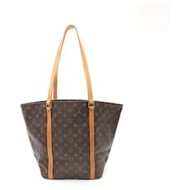 Louis Vuitton-Bolso tote marrón Monogram Louis Vuitton-Castaño