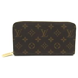 Louis Vuitton-Cartera Zippy Monogram Louis Vuitton-Castaño