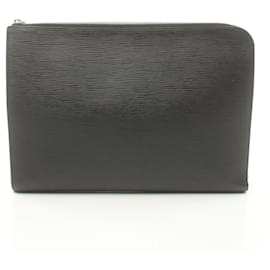 Louis Vuitton-Bolso Clutch Pochette Jour GM NM Epi Noir de Louis Vuitton-Negro