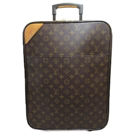 Louis Vuitton-Bolsa de transporte Louis Vuitton Pegasus 45-Marrom,Monograma