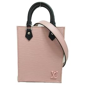 Louis Vuitton-Bolsa de Ombro Petite Sac Plat Louis Vuitton-Rosa