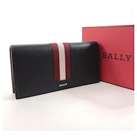 Bally-BALLY BALIRO.DSH Long Wallet for Men-Black