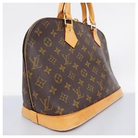 Louis Vuitton-Bolso Alma Monogram Louis Vuitton-Castaño