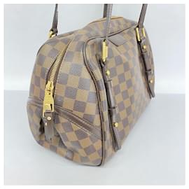 Louis Vuitton-Bolso de Hombro Louis Vuitton Damier Rivington GM-Damier ebene