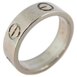 Cartier-Anillo de banda en oro blanco K18WG Cartier Love-Otro