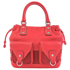 Loewe-Bolso de ante rojo Loewe para mujeres-Roja