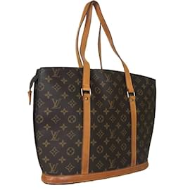 Louis Vuitton-Bolso Tote Babylon de Louis Vuitton-Castaño