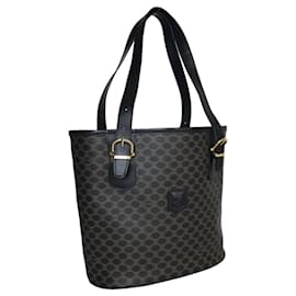 Céline-Bolso Tote Celine Macadam-Negro