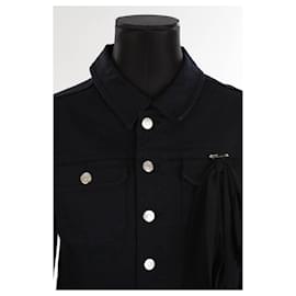 Claudie Pierlot-Chaqueta de algodón-Negro