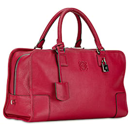 Loewe-Bolsa Amazona 36 em couro vermelho LOEWE-Vermelho