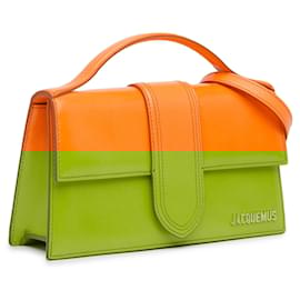 Jacquemus-Orange Jacquemus Le Grand Bambino Satchel-Orange