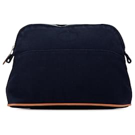 Hermès-Bolso de Viaje MM Hermès Bolide Azul-Azul