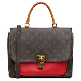 Louis Vuitton-Bolso Marignan Monogram Louis Vuitton marrón-Castaño