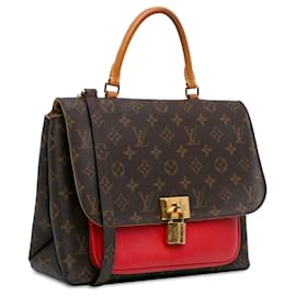 Louis Vuitton-Bolso Marignan Monogram Louis Vuitton marrón-Castaño