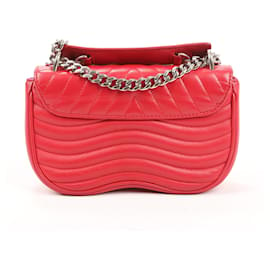 Louis Vuitton-Bolsa de Ombro 2Way New Wave Chain MM em Vermelho M51943 da Louis Vuitton-Vermelho