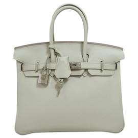 Hermès-Hermès Birkin 25-White