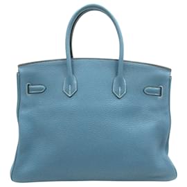 Hermès-Hermès Birkin 35-Blue