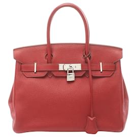 Hermès-Hermès Birkin 30-Red