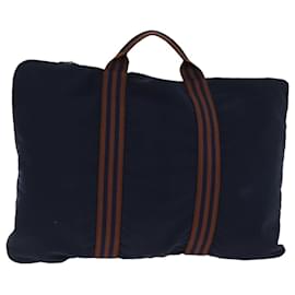 Hermès-Hermès Fourre tout-Navy blue