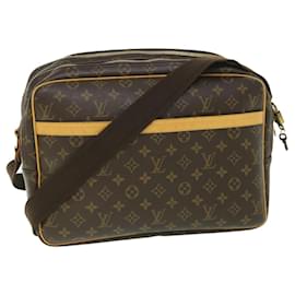 Louis Vuitton-Bolso de Hombro Reporter LOUIS VUITTON-Castaño