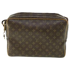 Louis Vuitton-Bolso de Hombro Reporter LOUIS VUITTON-Castaño