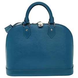 Louis Vuitton-Bolsa Alma LOUIS VUITTON-Azul