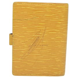 Louis Vuitton-Carteira agenda de bolso Couverture Louis Vuitton-Amarelo