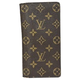 Carteira Brazza LOUIS VUITTON Marrom