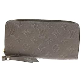 Louis Vuitton-LOUIS VUITTON Portefeuille zippy Wallet-Black