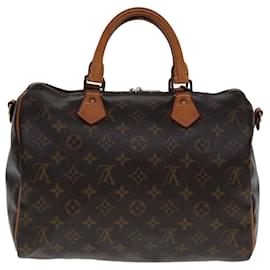 Louis Vuitton-Bolso Speedy Bandoulière 30 LOUIS VUITTON-Negro