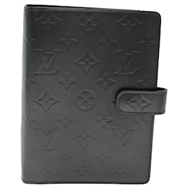 Louis Vuitton-Cartera Agenda MM LOUIS VUITTON-Negro