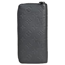 Louis Vuitton-LOUIS VUITTON Zippy Wallet Vertical-Black