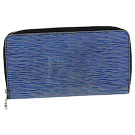 Louis Vuitton-LOUIS VUITTON Zippy wallet-Blue