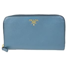 Prada-Cartera Saffiano PRADA-Azul