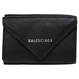 Balenciaga-Billetera Envolvente BALENCIAGA-Negro