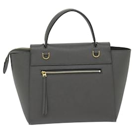 Céline-Bolsa de mão Celine com cinto-Cinza