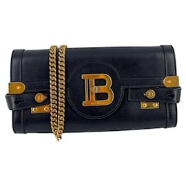 Balmain-Bolsa de Ombro Bbuzz da BALMAIN-Preto